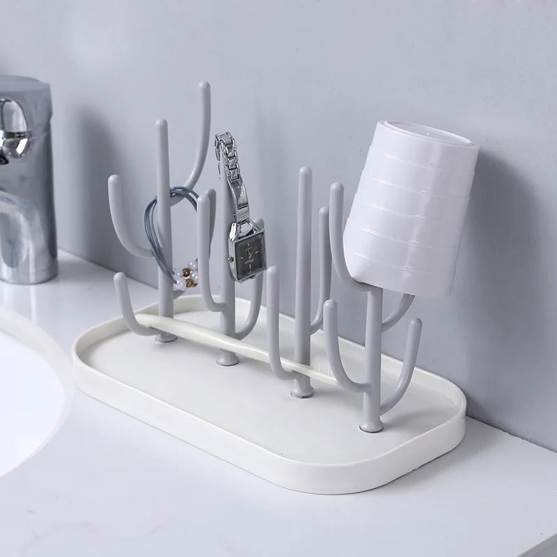 Baby Feeding Bottle Drain Rack Nipple Feeding Cup Holder Storage Drying Rack Bottle Cleaning And Drying Machine Leedoar