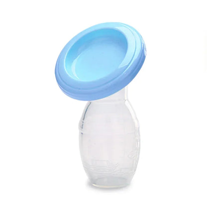 Baby Feeding Manual Breast Pump Partner Breast Collector Automatic Correction Breast Milk Silicone Pumps PP BPA Free Leedoar