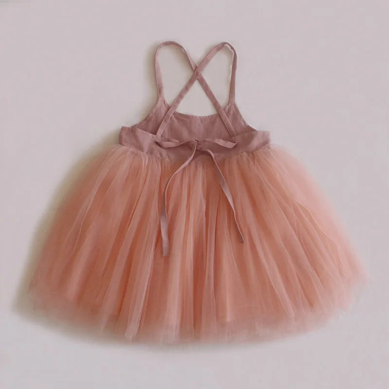 Baby Girl Dress Summer Toddler Kids Dress Baby Tutu Dresses Children Birthday Party Dress Baby Girl Clothes Leedoar