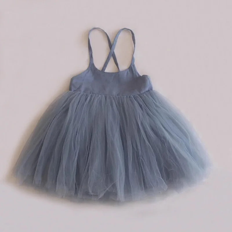 Baby Girl Dress Summer Toddler Kids Dress Baby Tutu Dresses Children Birthday Party Dress Baby Girl Clothes Leedoar