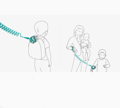 Baby Harness Anti Lost Wrist Link Kids Outdoor Walking Hand Belt Band Child Wristband Toddler Leash Safety Harness Strap Rope Leedoar