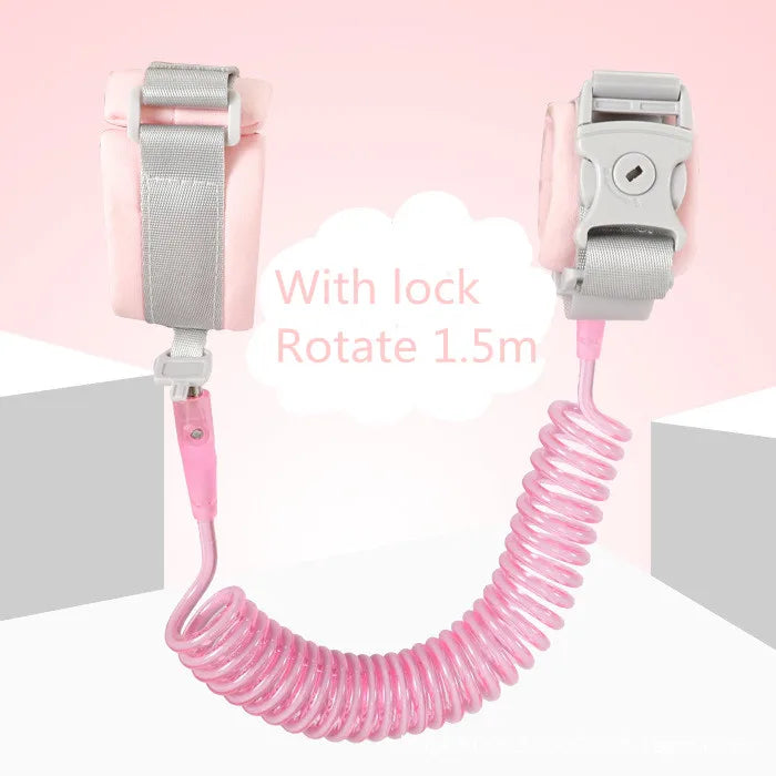 Baby Harness Anti Lost Wrist Link Kids Outdoor Walking Hand Belt Band Child Wristband Toddler Leash Safety Harness Strap Rope Leedoar