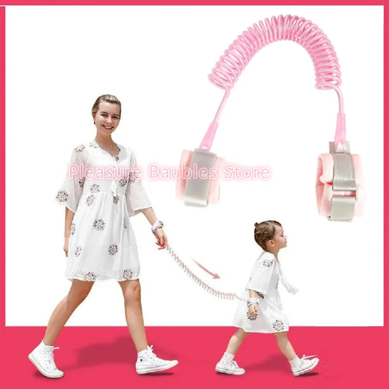 Baby Harness Anti Lost Wrist Link Kids Outdoor Walking Hand Belt Band Child Wristband Toddler Leash Safety Harness Strap Rope Leedoar