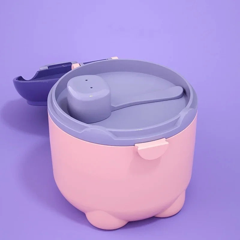 Baby Milk Powder Box Portable Out Sealed Moisture-proof Storage Tank Divided Into Boxes Household Products Leedoar