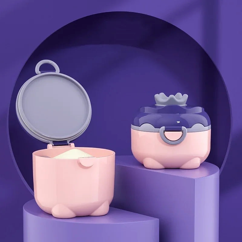 Baby Milk Powder Box Portable Out Sealed Moisture-proof Storage Tank Divided Into Boxes Household Products Leedoar