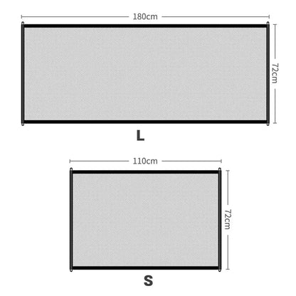 Baby Safety Gate Pet Barrier Fence Portable Mesh Stairs Entrance Indoor Gate Dogs Separation Guard Isolated Baby Hooks Playpen Leedoar