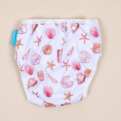 Baby Swim Diapers Reuseable Washable & Adjustable for Swimming Lesson & Baby Shower Gifts Leedoar