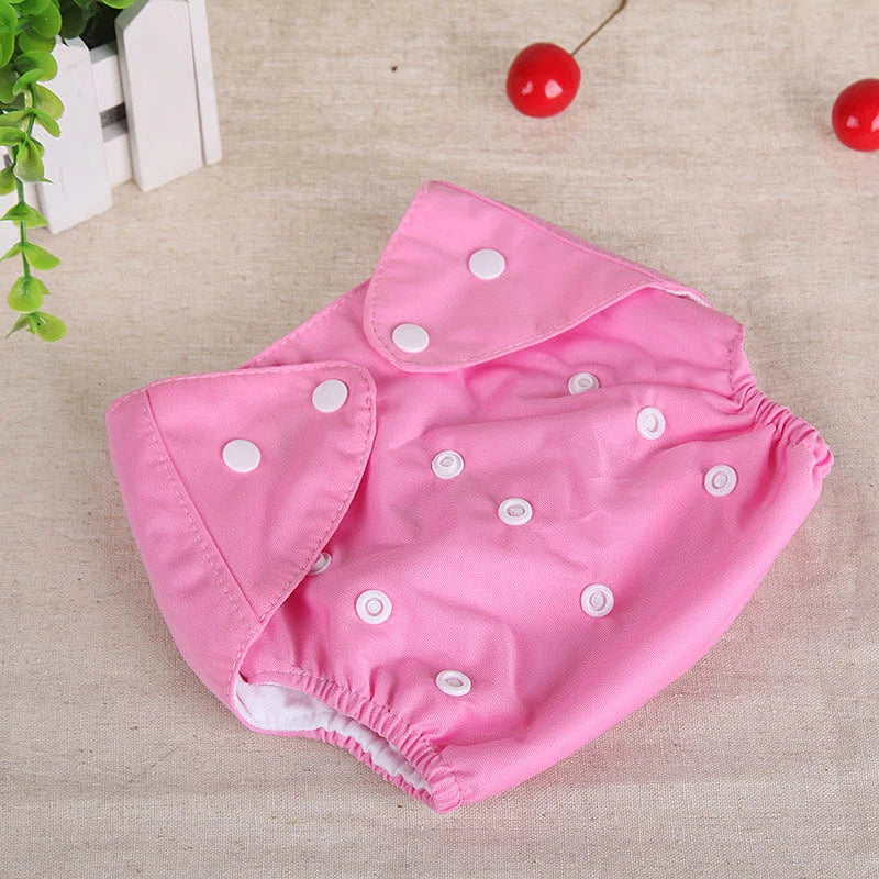 Baby Training Pants Buttons Diaper Baby Underwear Summer Washable Breathable Diaper Pants Baby Diapers Cotton Learning Trousers Leedoar