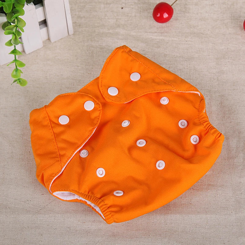 Baby Training Pants Buttons Diaper Baby Underwear Summer Washable Breathable Diaper Pants Baby Diapers Cotton Learning Trousers Leedoar