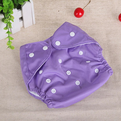 Baby Training Pants Buttons Diaper Baby Underwear Summer Washable Breathable Diaper Pants Baby Diapers Cotton Learning Trousers Leedoar