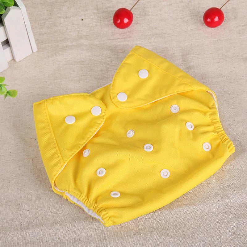 Baby Training Pants Buttons Diaper Baby Underwear Summer Washable Breathable Diaper Pants Baby Diapers Cotton Learning Trousers Leedoar