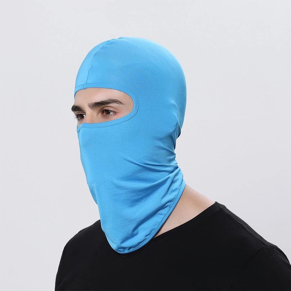 Balaclava Motorcycle Face Mask Moto Helmet Bandana Hood Ski Neck Full Face Mask Windproof Dustproof Face Shield Men's Biker Mask Leedoar