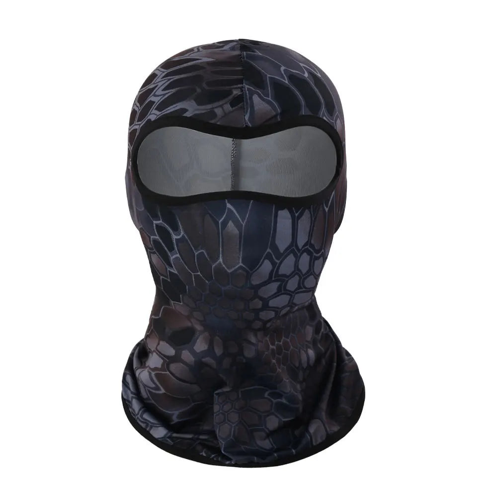 Balaclava Motorcycle Face Mask Moto Helmet Bandana Hood Ski Neck Full Face Mask Windproof Dustproof Face Shield Men's Biker Mask Leedoar