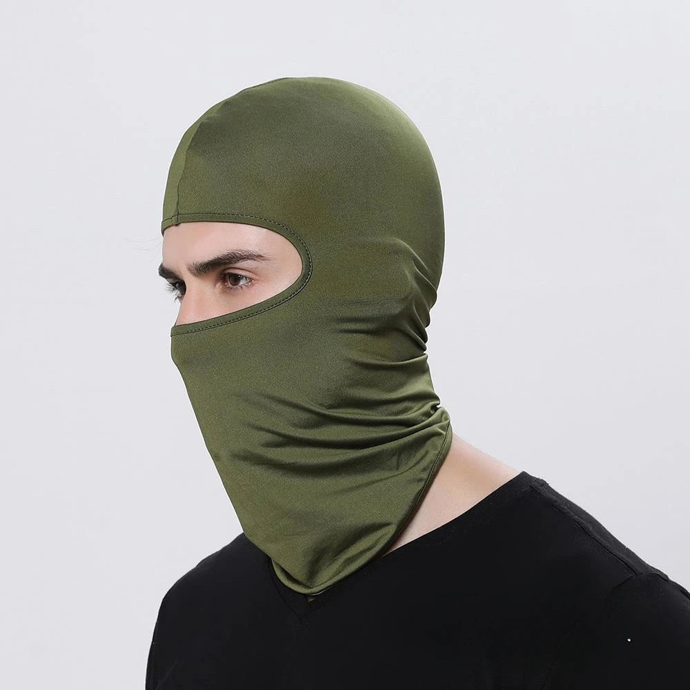 Balaclava Motorcycle Face Mask Moto Helmet Bandana Hood Ski Neck Full Face Mask Windproof Dustproof Face Shield Men's Biker Mask Leedoar