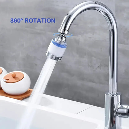 Baokemo 360 Rotating Water Purifier Filter Tap Universal para Cozinha Banheiro Chuveiro Filtro Doméstico PP Algodão Alta Densidade 