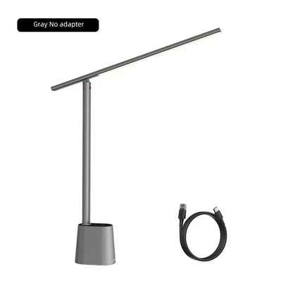 Baseus LED Desk Lamp Eye Protect Study Dimmable Office Light Foldable Table Lamp Smart Adaptive Brightness Bedside Lamp For Read Leedoar