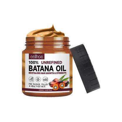 Batana Oil for hair growth Repair Nourish Prevent Hair Loss Eliminates Split Ends With Vitamin E Smooth Frizzy Hair Women Men Leedoar