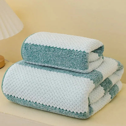 Toalla de baño, toallita de algodón, color sólido, suave, absorbente, multiusos para baños de hotel 