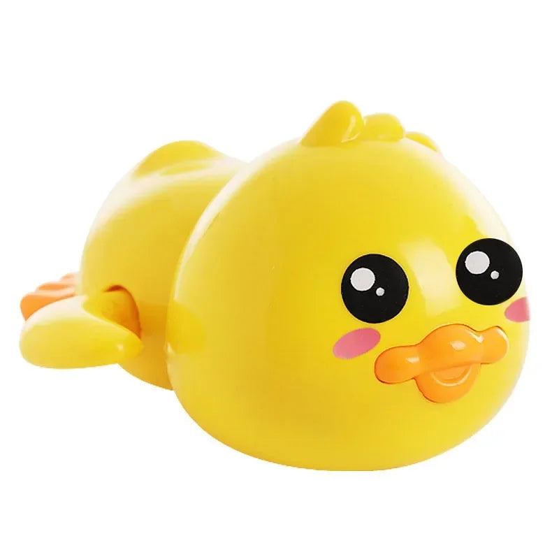 Bath Toys Cute Swimming Duck Bath Toys for Toddlers 1-3 Floating Wind Up Toys for Boy Girl New Born Baby Bathtub Toddler Toys Leedoar