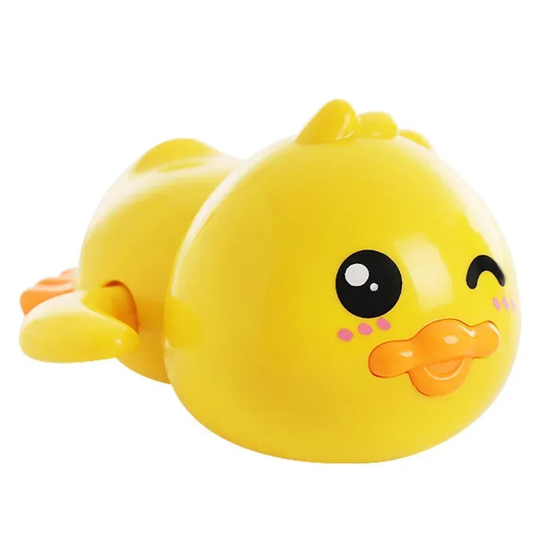 Bath Toys Cute Swimming Duck Bath Toys for Toddlers 1-3 Floating Wind Up Toys for Boy Girl New Born Baby Bathtub Toddler Toys Leedoar