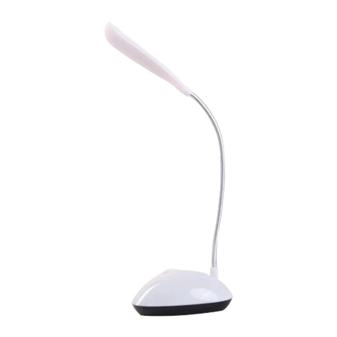 Battery Operated LED Reading Night Lamp Flexible Table Light Foldable Switch Desk Working Study Light For Kids Student Office Leedoar