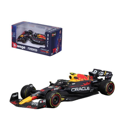 Bburago 1:43 P2 British GP Mclaren F1 MCL60 2023 #4 Lando Norris #81 Oscar Piastri Alloy Car Die Cast Model Toy Collectible Leedoar