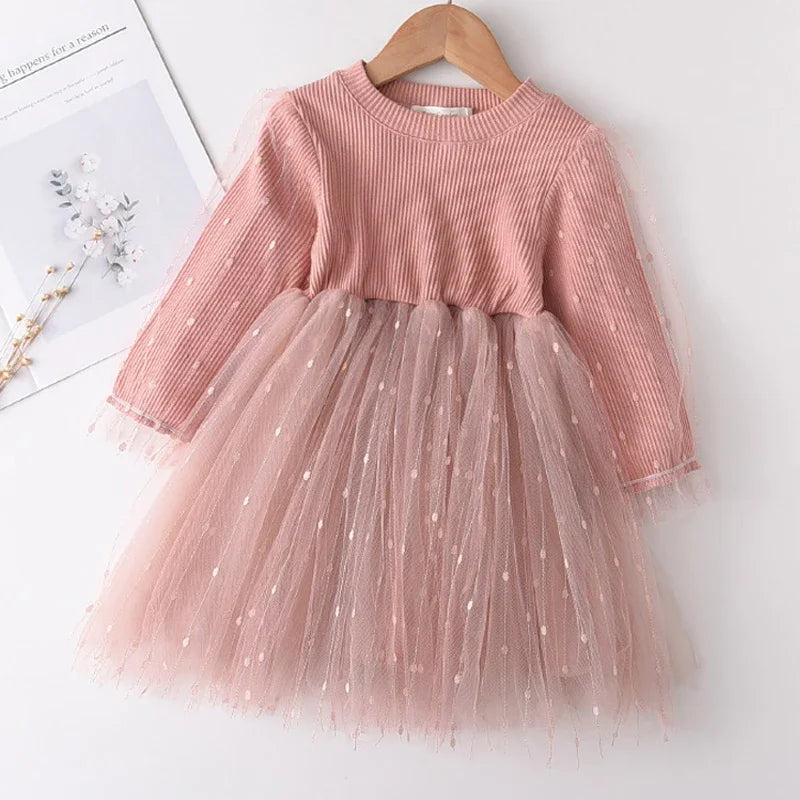 Bear Leader New Autumn Girls Dress Spring Kids Princess Dress Casual Floral Costumes Children Clothing Flowers Dresses 2-8 Years Leedoar