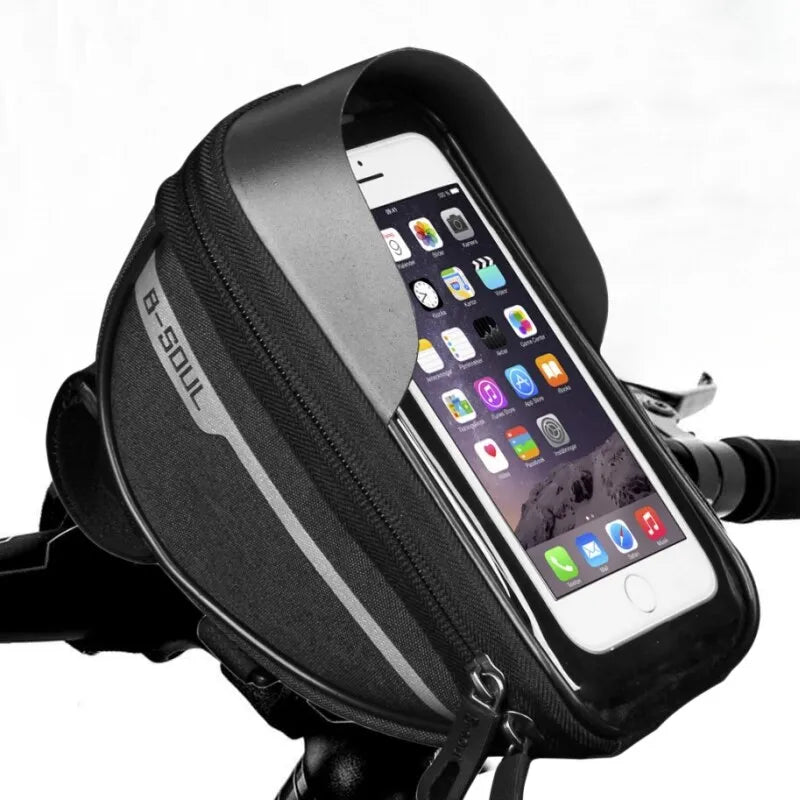 Bicycle Bag 1L Frame Front Top Tube Bike Bag Handlebar Mtb Touch Screen Cycling Bag Phone Holder Bicycle Accessories Leedoar