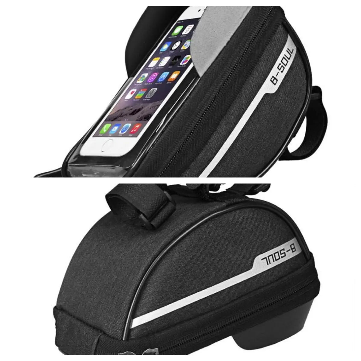 Bicycle Bag 1L Frame Front Top Tube Bike Bag Handlebar Mtb Touch Screen Cycling Bag Phone Holder Bicycle Accessories Leedoar