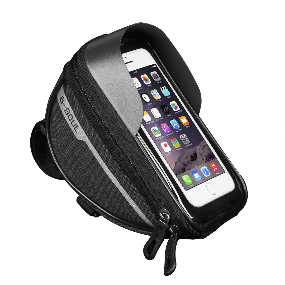 Bicycle Bag 1L Frame Front Top Tube Bike Bag Handlebar Mtb Touch Screen Cycling Bag Phone Holder Bicycle Accessories Leedoar