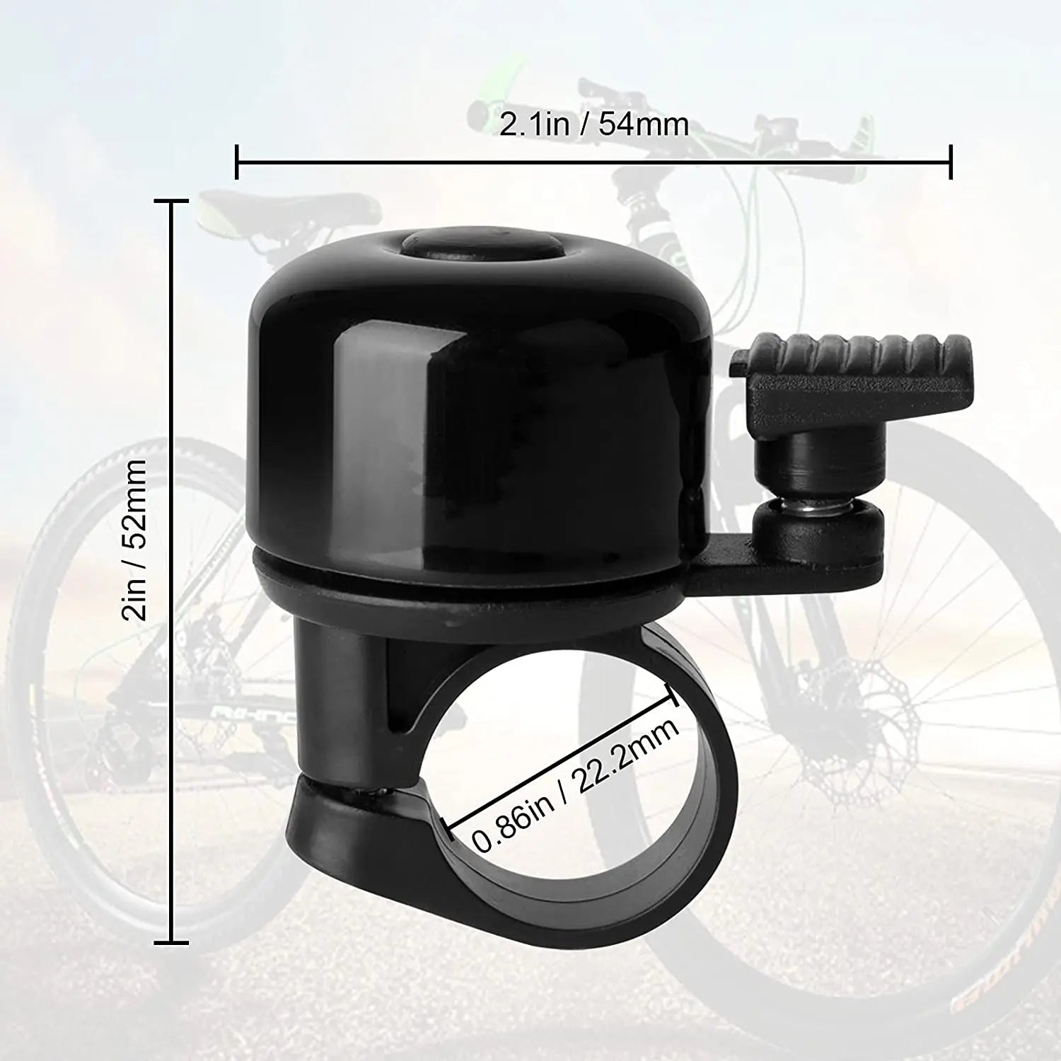 Bicycle Bell Alloy Mountain Road Bike Horn Sound Alarm For Safety Cycling Handlebar Bicycle Call Accessories Leedoar