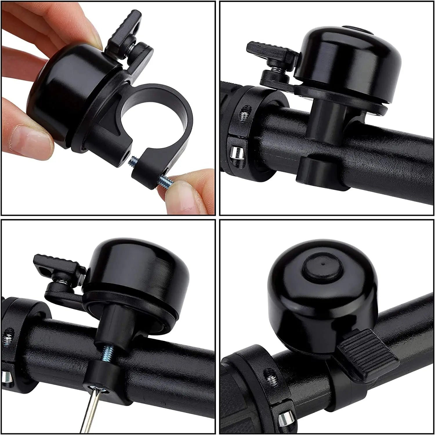 Bicycle Bell Alloy Mountain Road Bike Horn Sound Alarm For Safety Cycling Handlebar Bicycle Call Accessories Leedoar