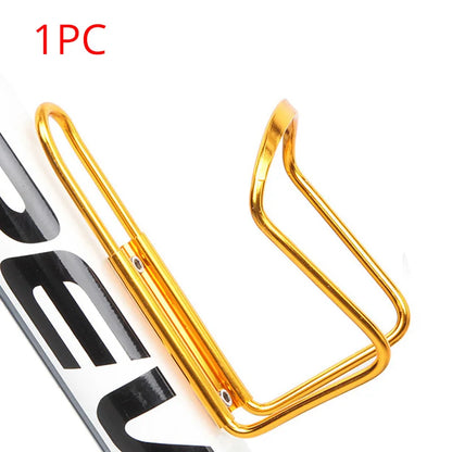 Bicycle Bottle Holder Aluminum Alloy Bicycle Kettle Cage Universal Road Mountain Bike Water Bottle Rack Cycling Water Cup Mount Leedoar