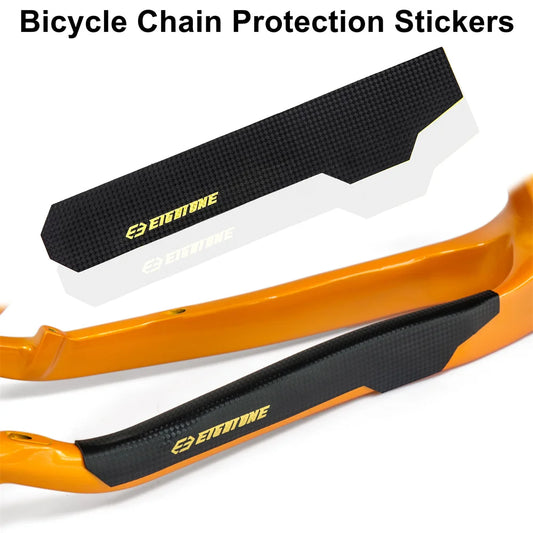 Bicycle Chain Protection Stickers MTB Frame Protector Scratch-Resistant Road Bike Chain Guard Cover Leedoar