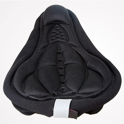 Bicycle Saddle Extra Comfortable Bike Seat Soft Exercise Bicycle Cushion Non-Slip 3D Bike Cover, Mountain & Road Bikes Cushion Leedoar