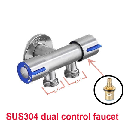 Bidet Faucet 304 Stainless Steel Handheld Toilet Bidet Sprayer Gun Portable Toilet Shower Sprayer Bathroom Sprayer Self Cleaning Leedoar