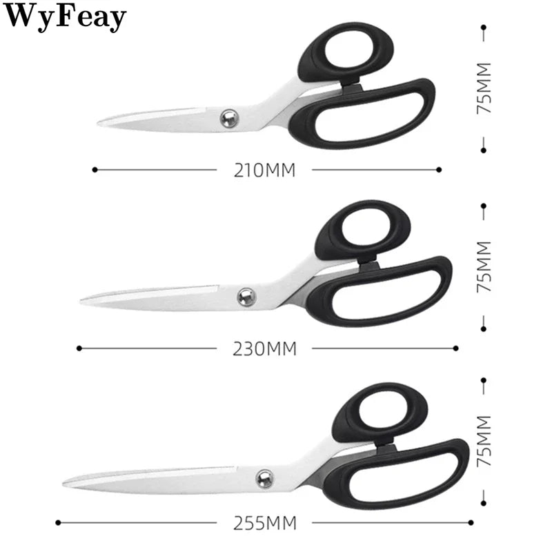 Black Gray Tailor's Scissors Fabric Cutter Tailor Scissor Dressmakers Scissor Cross-stitch Embroidery Needlework Sewing Cutting Leedoar