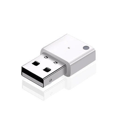 Receptor de áudio para carro Bluetooth 5.0 Mini adaptador USB Dongle sem fio Alto-falantes portáteis Receptor de música para rádio de carro MP3 Player