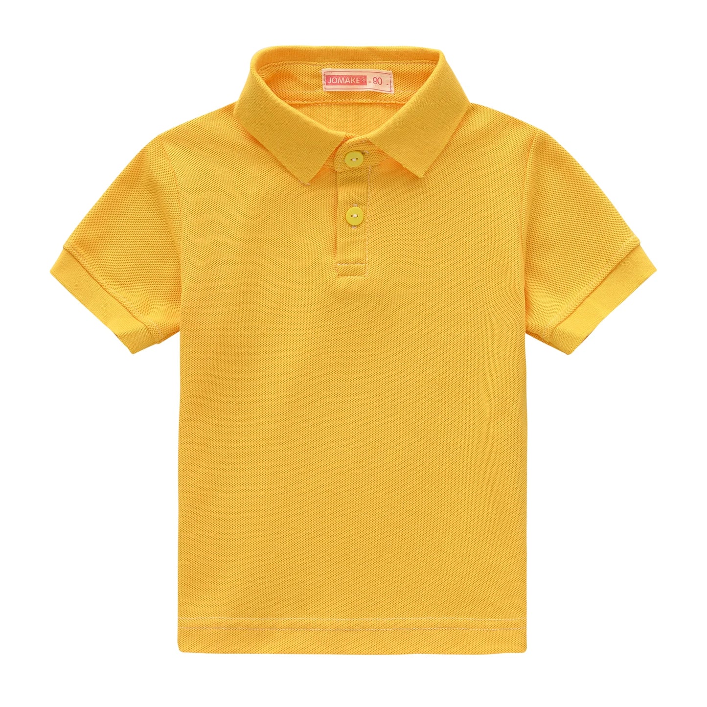 Boys Casual Classic Design Slightly Stretch Cotton POLO, Kids Clothes For Spring Summer Indoor Outdoor Leedoar