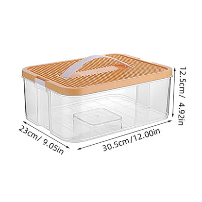 Building Blocks Toys Storage Box for Lids Brick Shaped Plastic Kids Bin Child Toy Containers Sundries Stackable Organizer Leedoar