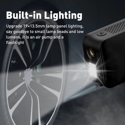 CARSUN Rechargeable Air Pump Tire Inflator Portable Compressor Digital Cordless Car Tyre Inflator For Bicycle Balls Leedoar