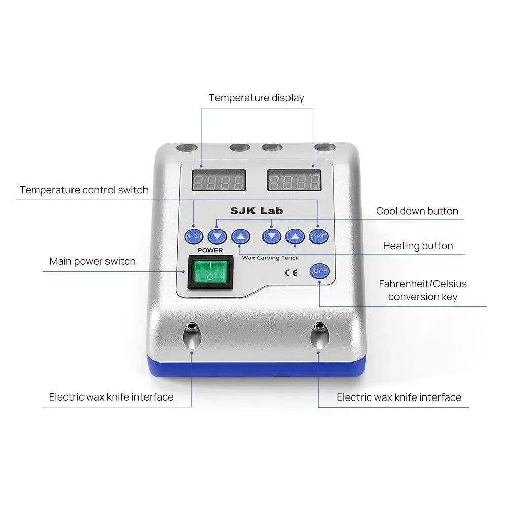 CYO004 Denspay Dental Lab Equipment Electric Waxer Wax Knife Carving Pen Electrical Appliances Carving And Molding Wax Patterns Leedoar