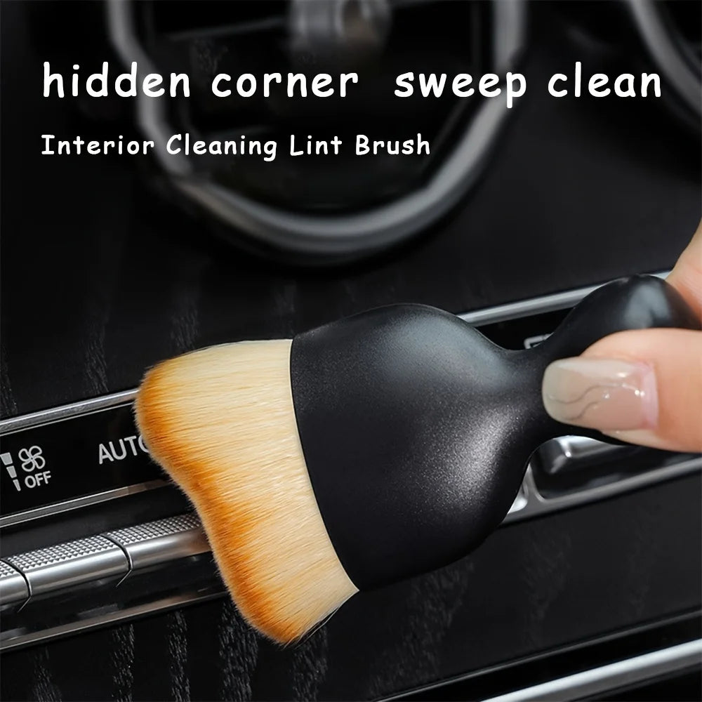 Car Air Conditioner Cleaning Brush Car Air Outlet Crevice Dust Removal Brushes for Car Interior Cleaning Brush Accessories Leedoar