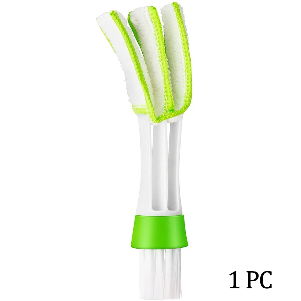 Car Air Conditioner Vent Brush Microfibre Car Grille Cleaner Auto Detailing Blinds Duster Car Cleaning Brush Interior accessorie