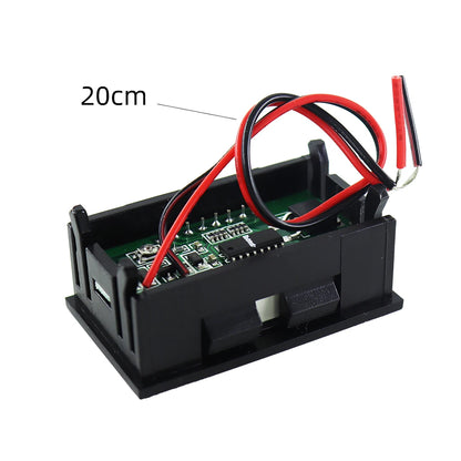 Car Battery Charge Level Indicator 12V 24V 36V 48V 60V 72V Lithium Battery Capacity Meter Tester Display LED Tester Voltmeter Leedoar