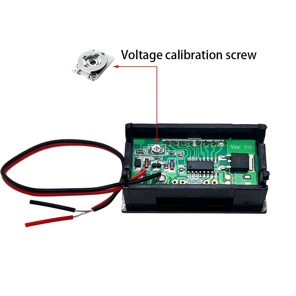 Car Battery Charge Level Indicator 12V 24V 36V 48V 60V 72V Lithium Battery Capacity Meter Tester Display LED Tester Voltmeter