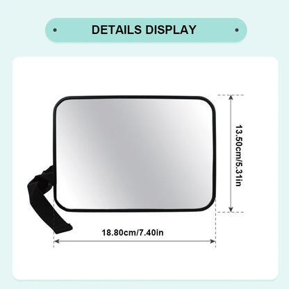 Car Rearview Mirror Baby Mirrors For Safety Interior Mirror Universal Car Seat Headrest Mirror Monitor Child Baby Safety Driving