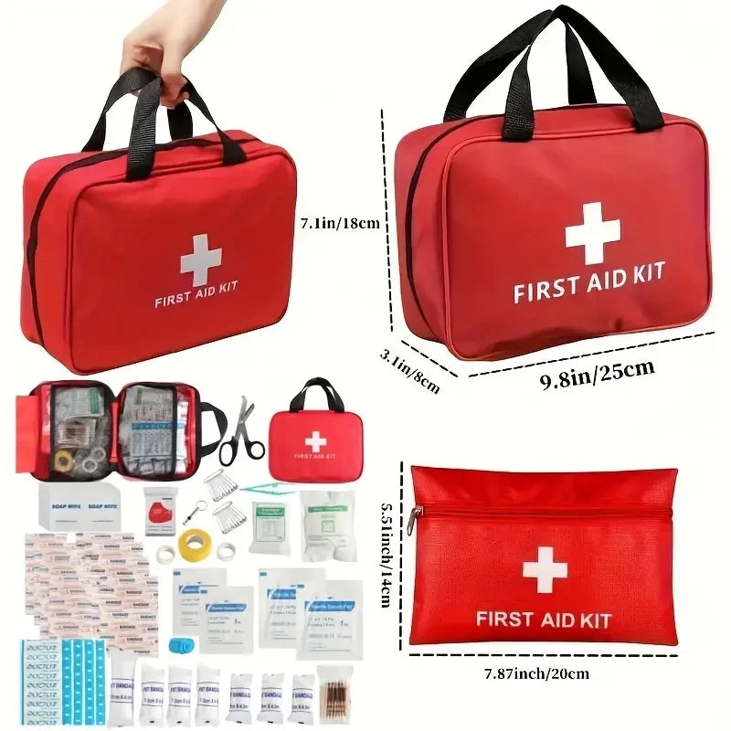 Car portable first aid kit portable first aid kit health kit Leedoar