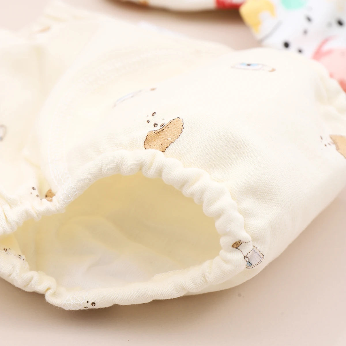 Cartoon Baby Diaper Infant Nappy Pocket Ecological Training Panties Reusable Cotton Baby Training Pants Newborn Cloth Diaper Leedoar