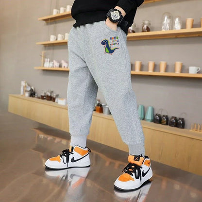 Cartoon Printed Children's Clothing Outdoor Casual Pant Basketball Sports Pants Quality Soft Comfortable Slim Fit Boys' Trousers